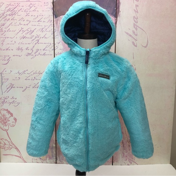 Eddie Bauer Girls Reversible Jacket - Picture 2 of 6